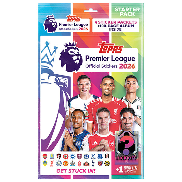 Topps: Premier League 2026 Sticker Starter Pack - 1