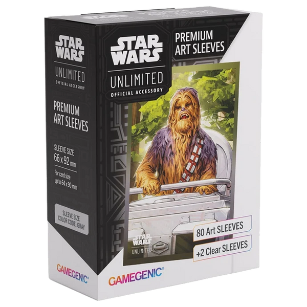 Gamegenic - Star Wars: Unlimited Premium Art Sleeves - Chewbacca - 1