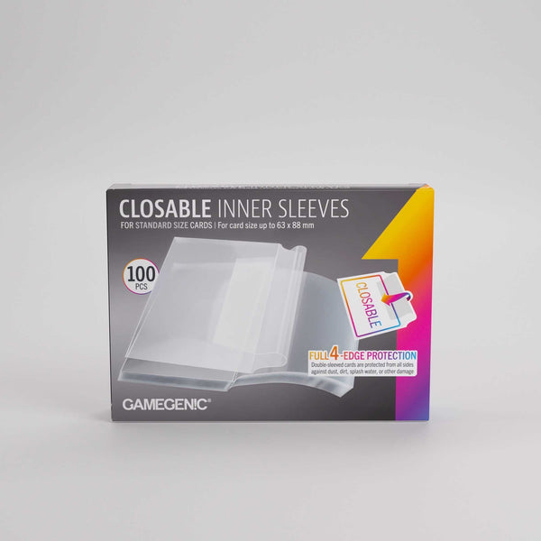 Gamegenic Closable Inner Sleeves 64x89 (100 ct.) - 1