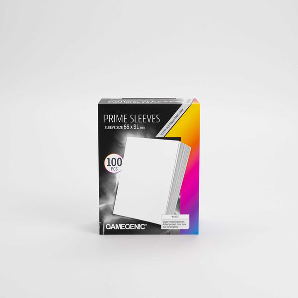 Gamegenic Prime Sleeves White 66x91 (100 ct.) - 1