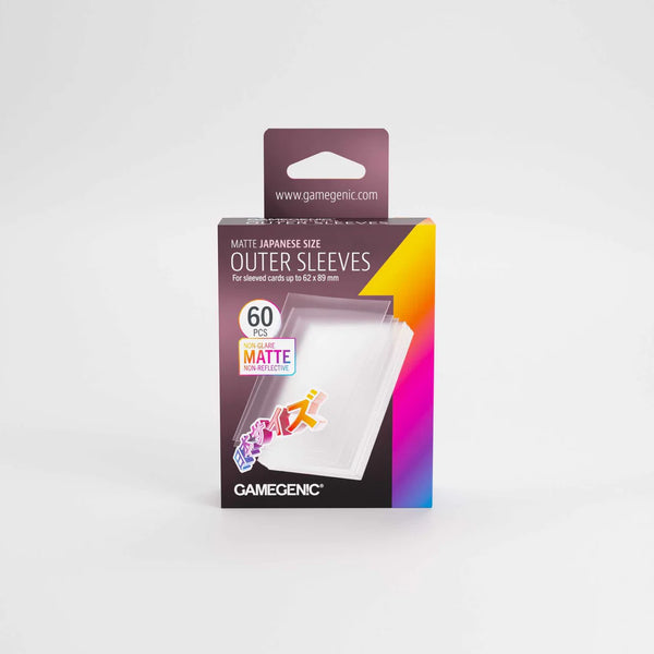 Gamegenic Matte Outer Sleeves Japanese Size 65x92 (100 ct.) - 1
