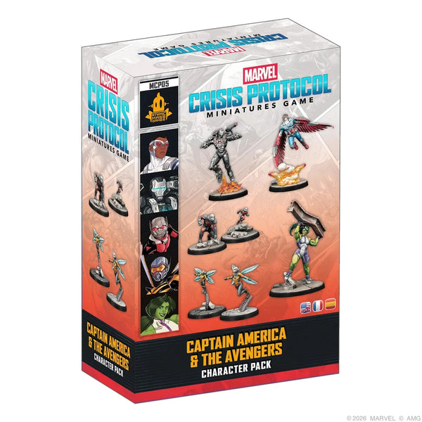 Marvel: Crisis Protocol – Captain America & The Avengers Character Pack - 1