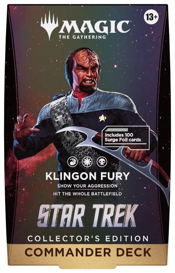 Magic: The Gathering - Universes Beyond: Star Trek Collector Commander Deck - Klingon Fury - 1