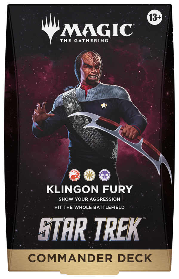 Magic: The Gathering - Universes Beyond: Star Trek Commander Deck - Klingon Fury - 1