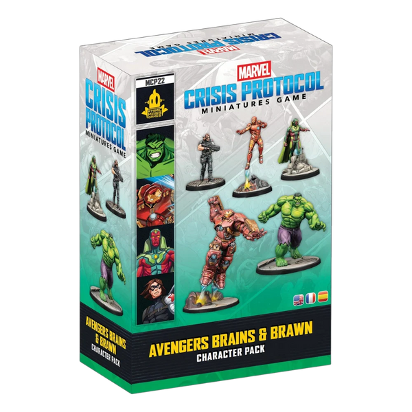 Marvel: Crisis Protocol – Avengers Brains & Brawn Character Pack - 1