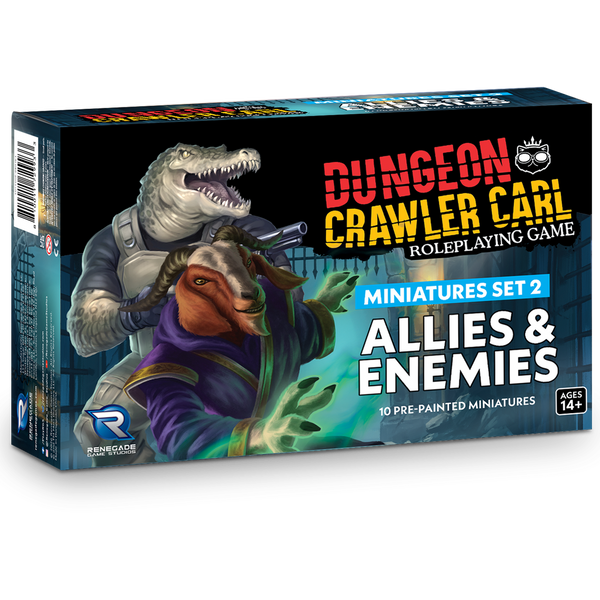 Dungeon Crawler Carl RPG: Miniatures Set 2 - Enemies & Allies - 1