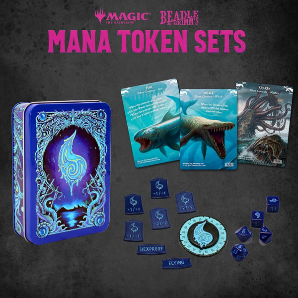 Beadle & Grimms: Blue Mana Token Set (MTG) - 1
