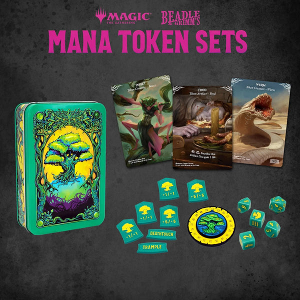 Beadle & Grimms: Green Mana Token Set (MTG) - 1