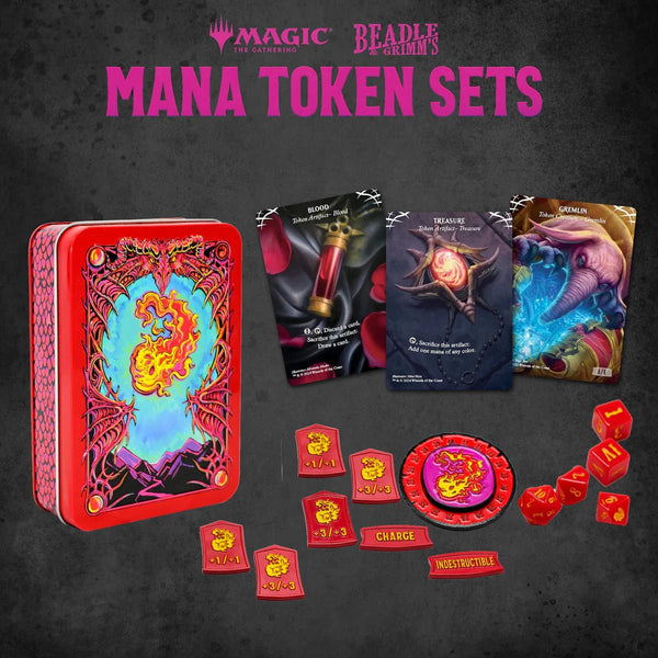 Beadle & Grimms: Red Mana Token Set (MTG) - 1
