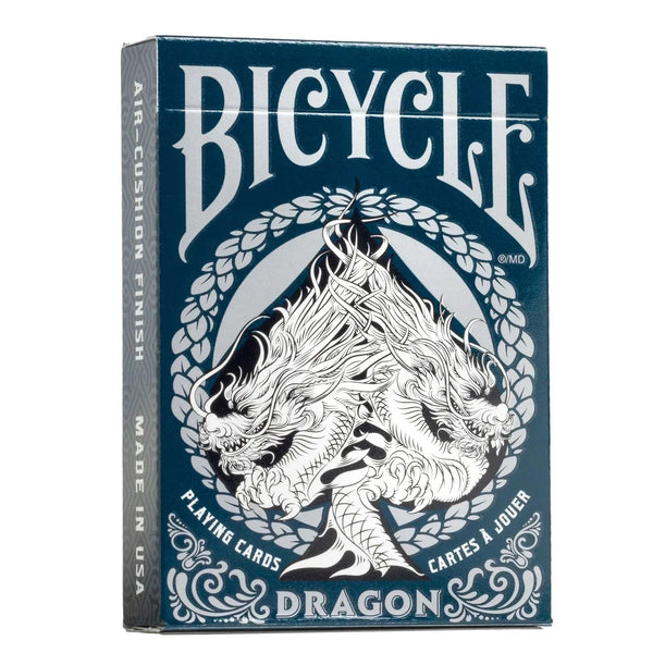 Bicycle Playing Cards: Blue Dragon - 1