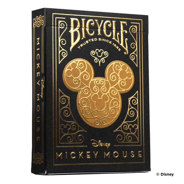 Bicycle Playing Cards: Disney Black and Gold Mickey - 1