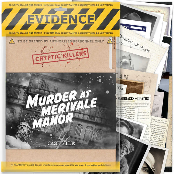 Cryptic Killers - Murder at Merivale Manor - 1