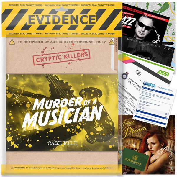 Cryptic Killers - Murder of a Musician - 1