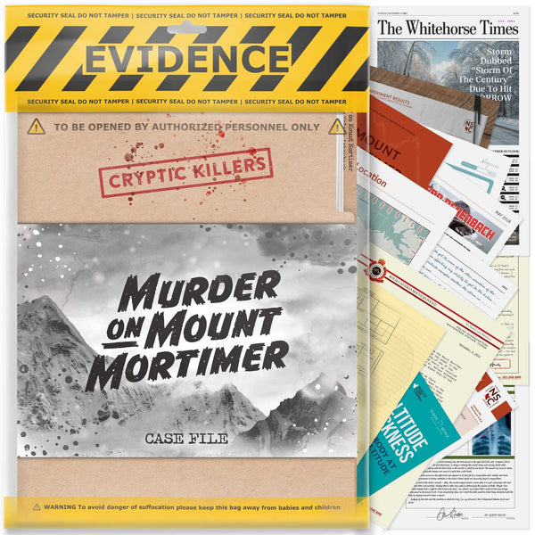 Cryptic Killers - Murder on Mount Mortimer - 1