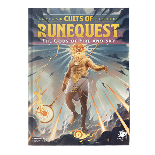 Cults of RuneQuest: The Gods of Fire and Sky (Hardcover) - 1