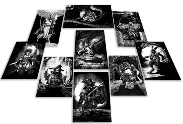 Dark Forest: Premade Character Cards - 1
