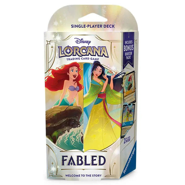 Disney Lorcana: Fabled Ariel & Mulan Starter Deck - 1