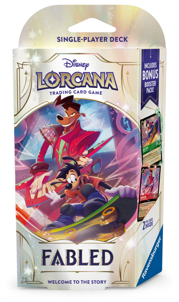 Disney Lorcana: Fabled Max Goof & Powerline Starter Deck - 1