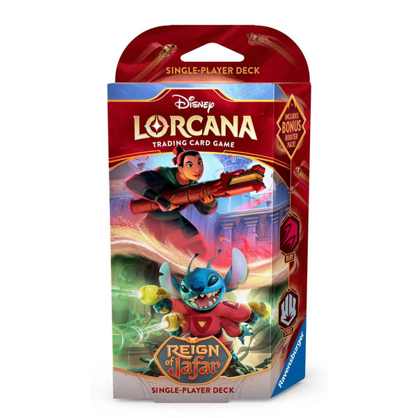 Disney Lorcana: Reign of Jafar - Mulan & Stitch Starter Deck - 1