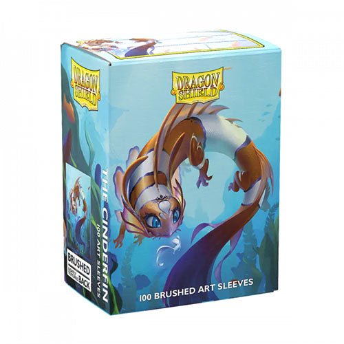 Dragon Shield: Brushed Art Sleeves - The Cinderfin - Standard Size (100) - 1