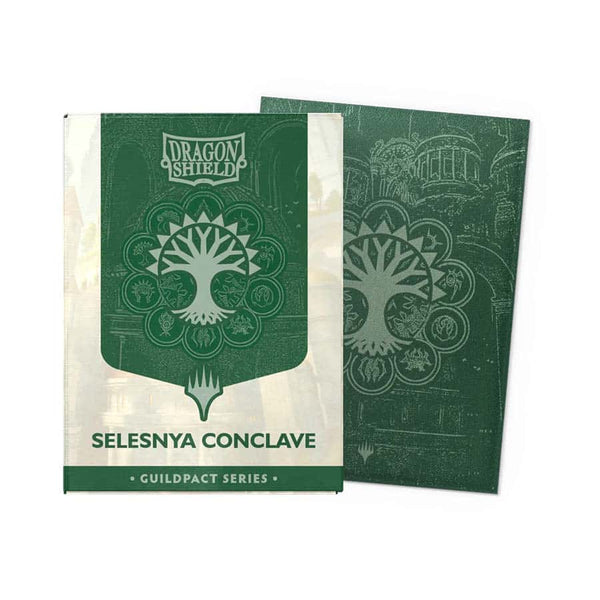 Dragon Shield: Dual Matte Art Sleeves - Magic: The Gathering Guildpact Series - Selesnya Conclave - Standard Size (100) - 1