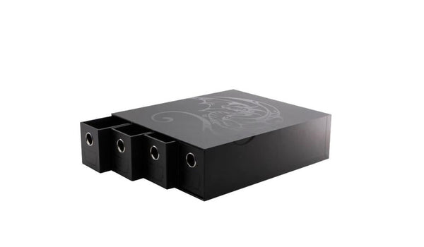 Dragon Shield: Fortress Card Drawers Horizontal 4 - Black - 1