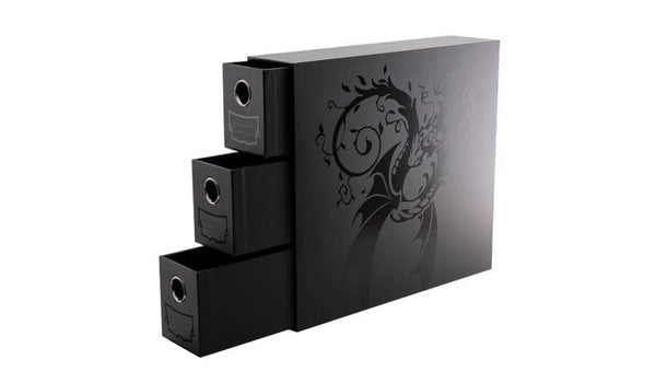 Dragon Shield: Fortress Card Drawers Vertical 3XL - Black - 1
