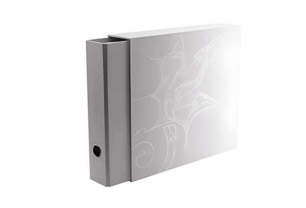 Dragon Shield: Sanctuary Slipcase Binder 4-Ring - White - 1