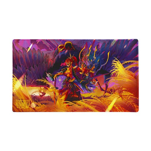 Dragon Shield: The Fallen Art Playmat & Tube - 1