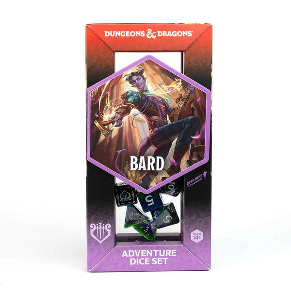 Dungeons & Dragons Adventure Dice Set - Bard - Blue - 1