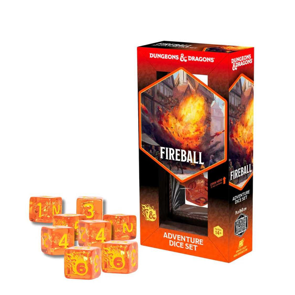 Dungeons & Dragons Adventure Dice Set - Fireball - 1