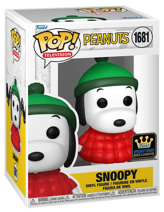 Funko Pop! Animation Vinyl: Peanuts POP! Figure Snoopy in Coat - 1