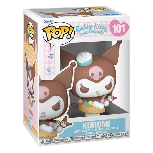 Funko Pop! Animation Vinyl: Sanrio POP! Figure Hello Kitty - Kuromi with Ice Cream - 1