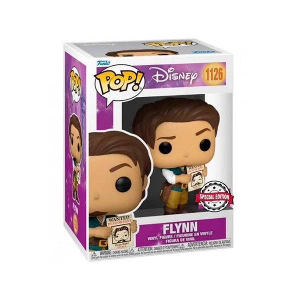 Funko POP! Movies Vinyl: Tangled POP! Flynn holding Wanted Poster - 1