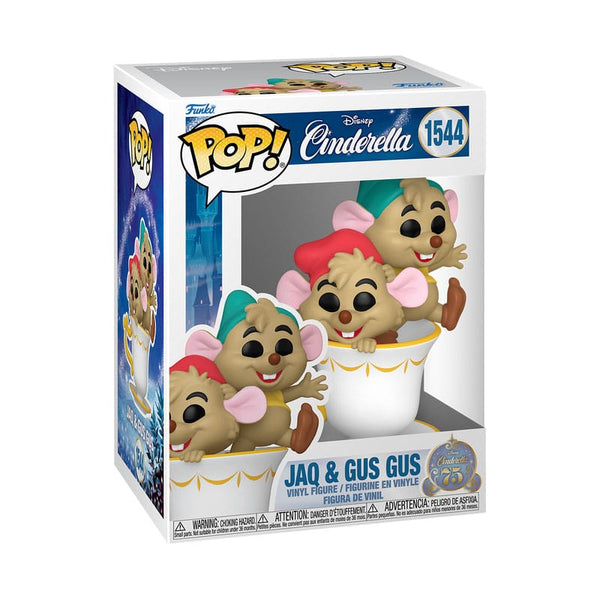 Funko Pop! Disney Vinyl: Cinderella 75th Anniversary POP! Jaq & Gus in a Cup - 1