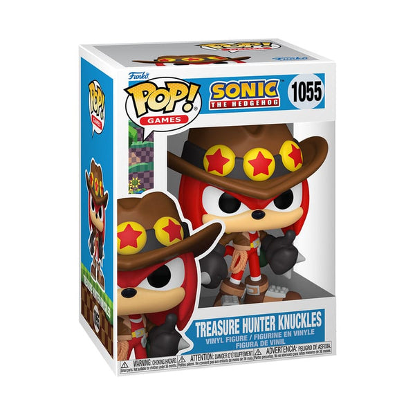 Funko Pop! Games Vinyl: Sonic the Hedgehog POP! Figure Treasure Hunter Knuckles - 1