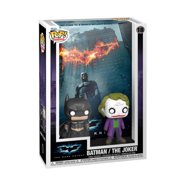 Funko POP! Movies Poster & Figure: The Dark Knight - Batman / The Joker - 1
