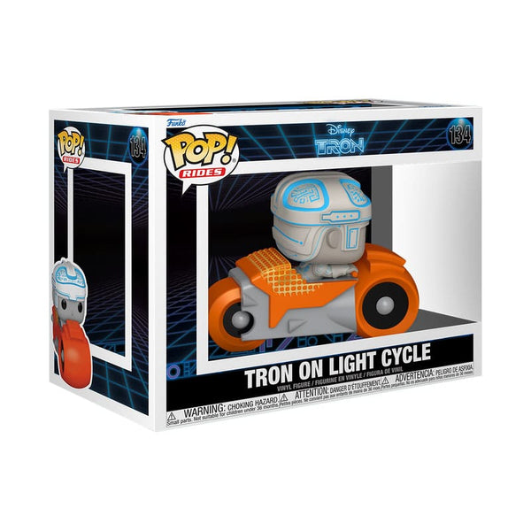 Funko POP! Rides 134: Tron (1982) - Tron on Light Cycle - 1