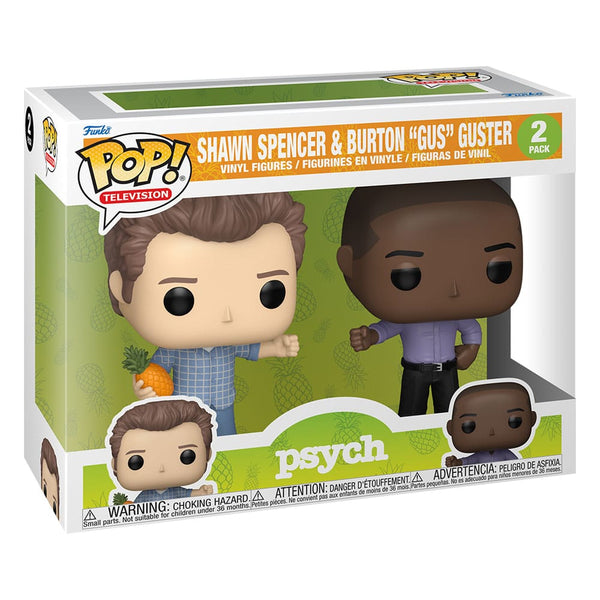 Funko POP! TV 2 Pack: Psych - Shawn Spencer & Burton "Gus" Guster - 1
