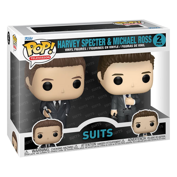 Funko POP! TV 2 Pack: Suits - Harvey Specter & Michael Ross - 1