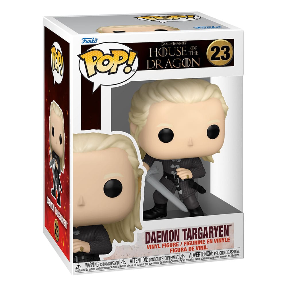 Figurine Funko Pop Daemon Targaryen Avec œuf De Dragon – Exclusive Game Of Thrones – House Of The Dragon #09