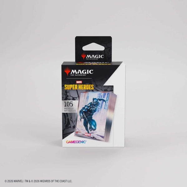 Gamegenic - Magic: The Gathering Marvel Super Heroes Premium Art Sleeves - Black Panther - 1