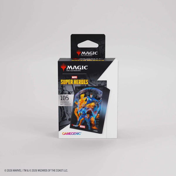 Gamegenic - Magic: The Gathering Marvel Super Heroes Premium Art Sleeves - The Fantastic Four - 1