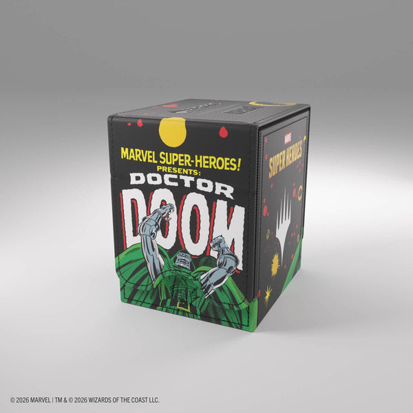 Gamegenic - Magic: The Gathering Marvel Super Heroes Squire 100+ XL Deck Box - Doctor Doom - 1