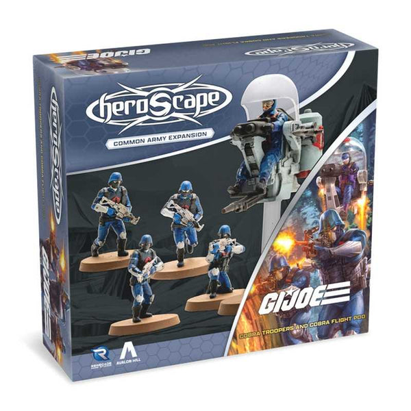 G.I. JOE Heroscape: COBRA Troopers and COBRA Flight Pod Army Expansion - 1