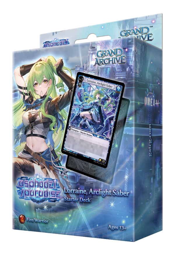 Grand Archive TCG: .asphodel/paradise - Lorraine, Arclight Saber Starter Deck - 1