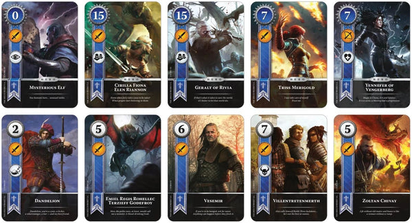 Gwent: 10 Legendary Ballad Northern Realms Booster Pack - 1