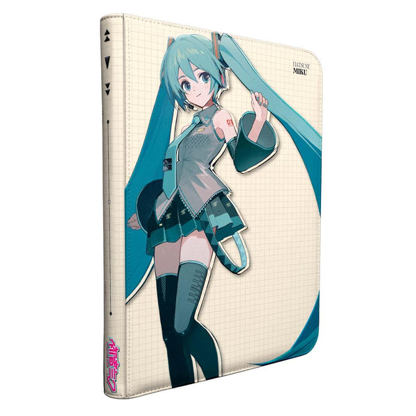 Hatsune Miku Retro Soundscapes - 9-Pocket Premium Zippered PRO Binder - 1