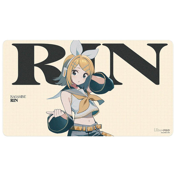 Hatsune Miku Retro Soundscapes - Rin Playmat - 1