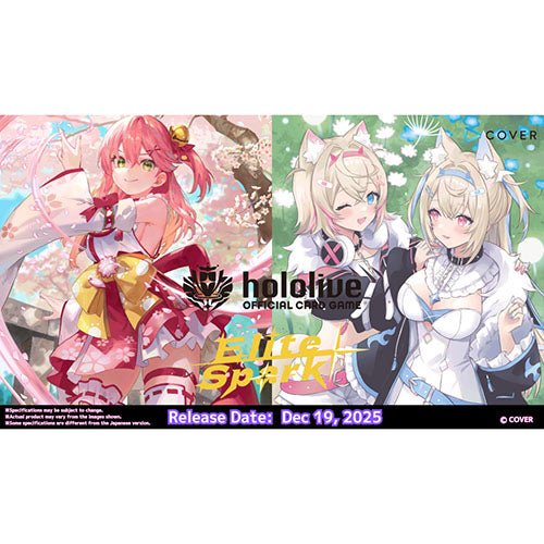 Hololive Official Card Game: Booster Box - Elite Spark - 1